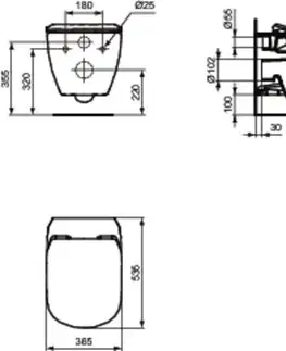 Kúpeľňa GEBERIT DuofixBasic bez tlačidla + WC Ideal Standard Tesi so sedadlom SoftClose, AquaBlade 458.103.00.1 X TE1