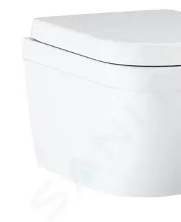 Záchody GROHE - Euro Ceramic Závesné WC s doskou SoftClose, Rimless, Triple Vortex, alpská biela 39693000