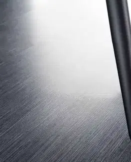 Lavice do jedálne LuxD Dizajnová lavica Esmeralda 160 cm strieborno-sivý zamat