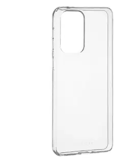 Puzdrá na mobilné telefóny Gélový zadný kryt FIXED TPU Slim AntiUV pre Samsung Galaxy A33 5G, transparentná FIXTCCA-873