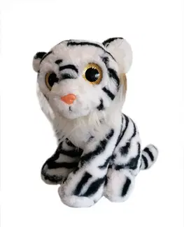 Plyšové hračky MAC TOYS - Tiger biely 30cm