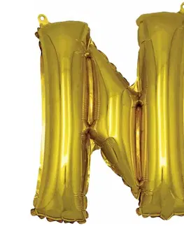 Dekorácie a bytové doplnky Fóliový balón písmeno N My Party 30cm