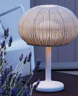 Vonkajšie osvetlenie terasy Bover Bover Garota Mini vonkajšia stolná LED lampa