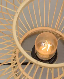 Lampy na nočný stolík Good & Mojo GOOD & MOJO Cango stolná lampa, prírodná