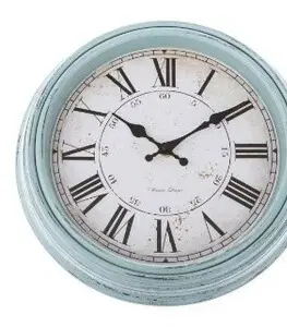 Hodiny Nástenné hodiny Babyblue, pr. 30,5 cm, plast