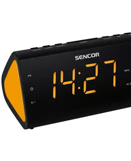 Budíky Sencor SRC 170 OR rádiobudík, oranžová 