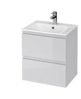 Kúpeľňa CERSANIT - SET B346 MODUO-IN 50 GREY DSM (Skrinka + umývadlo) S801-311-DSM