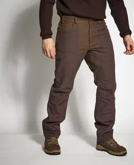 mikiny Odolné nohavice 540 hnedé