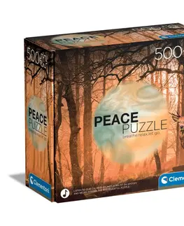Hračky puzzle CLEMENTONI - Puzzle 500 dielikov Peace - Rustling Silence