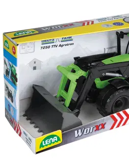 Hračky - dopravné stroje a traktory Deutz Traktor Fahr Agrotron 7250 okrasný kartón