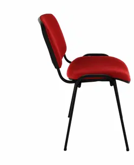 Konferenčné stoličky Kancelárska stolička, červená, ISO NEW C16