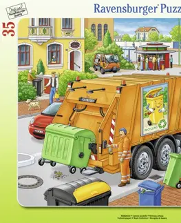 Hračky puzzle RAVENSBURGER - Odvoz Odpadu 35D