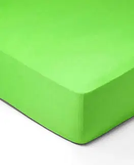 Plachty Forbyt, Prestieradlo, Jersey, zelená 160 x 200 cm