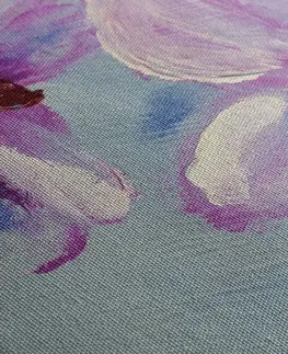 Obrazy kvetov Obraz romantické fialové kvety