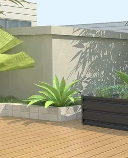 Záhradné kvetináče ArtRoja Vyvýšený plechový záhon | 100x80cm