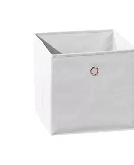 Úložné boxy HALMAR Winny skladací úložný box biela