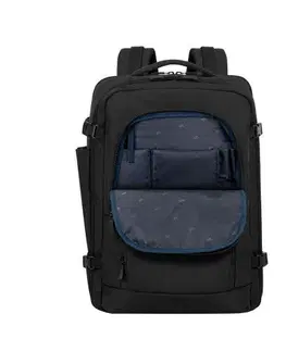 Batohy Riva Case 8461 cestovný batoh na notebook 17,3", čierna