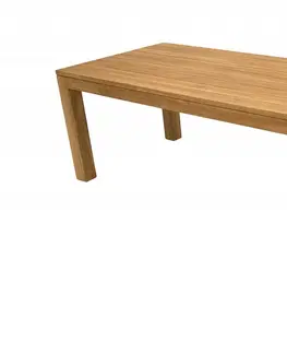 Stolčeky DEOKORK Teakový masívny stôl MONTE CARLO 200 cm