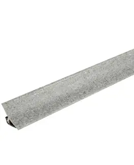 Lišty na kuchynské dosky Lišta ku kuchynskej doske 3m 20x20 – granit šedá LWS-114