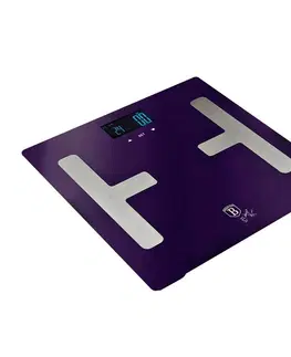Osobné váhy Berlinger Haus Osobná váha Smart s telesnou analýzou Purple Metallic Line, 150 kg