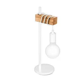 Lampy Eglo Eglo 33163 - Stolná lampa TOWNSHEND 1xE27/10W/230V 