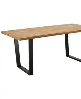 Stoly do jedálne Stôl z masívu Kayla 180x90 Cm