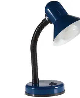 Lampy  Stolná lampa SMIESZEK 1xE27/40W/230V modrá 