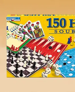 Spoločenské hry Soubor 150 hier Dino Toys