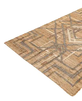 Koberce LuxD Dizajnový koberec Rasida 230 x 160 cm béžovo-sivý