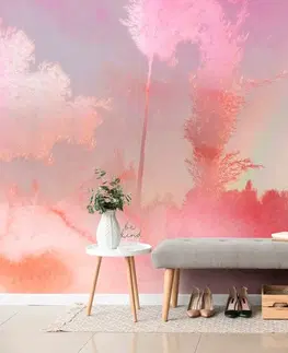 Samolepiace tapety Samolepiaca tapeta atmosféra jesene v ružovom