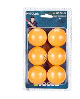 Pingpongové loptičky Loptičky na stolný tenis JOOLA Rossi * 6 ks - oranžové
