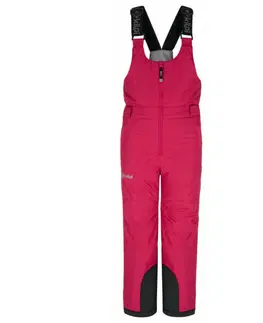 Detské nohavice Detské lyžiarske nohavice Kilpi DARYL-J ružové 86