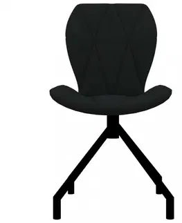 Jedálenské stoličky a kreslá Jedálenská stolička 2 ks umelá koža Dekorhome Hnedá