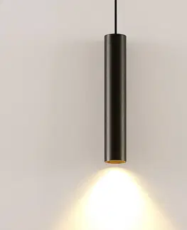 Závesné svietidlá Arcchio Archio Ejona závesná lampa, výška 35 cm, čierna