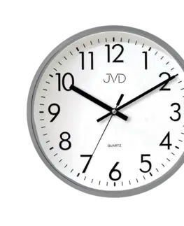 Hodiny Nástenné hodiny JVD HA43.2, šedé, 33cm