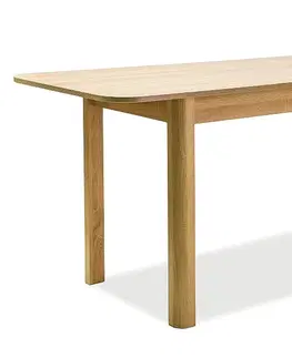 Jedálenské stoly TONDO II jedálenský stôl, dub Sonoma - 160