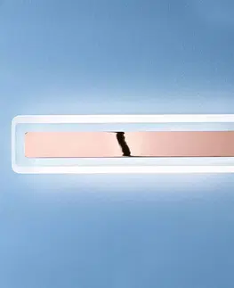 Nástenné svietidlá Linea Light Nástenné LED svietidlo Antille meď 61,4 cm