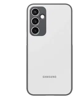 Puzdrá na mobilné telefóny Zadný kryt Silicone Cover pre Samsung Galaxy S23 FE, svetlo-sivá EF-PS711TWEGWW
