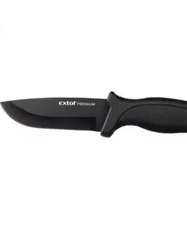 Nože EXTOL PREMIUM Nôž v puzdre, lovecký, nerezový, 230 mm, EXTOL