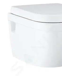 Záchody GROHE - Euro Ceramic Závesné WC s doskou SoftClose, Rimless, alpská biela 39703000