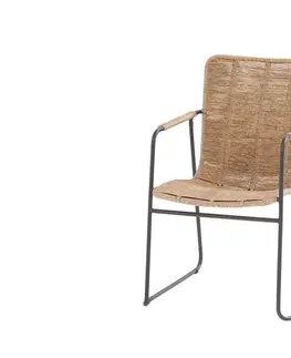 Stoličky Palma jedálenská stolička hnedá