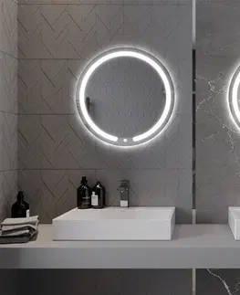 Kúpeľňa MEXEN - Rose zrkadlo s osvetlením, 60 cm, LED 600 9810-060-060-611-00