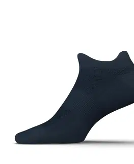 ponožky Bežecké ponožky RUN500 neviditeľné 2 páry modré