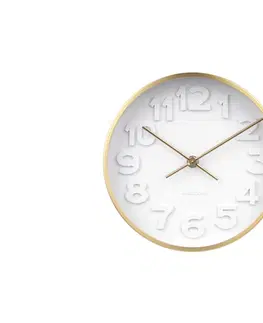 Hodiny Dizajnové nástenné hodiny 5692GD Karlsson 22cm