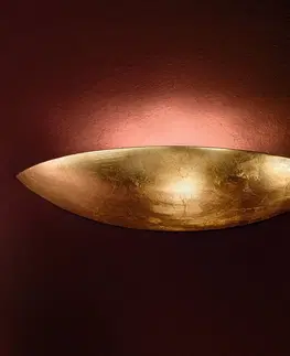 Nástenné svietidlá Orion Nástenné svetlo Tamara z keramiky starožitné zlato