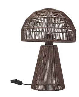 Stolové lampy PR Home PR Home Porcini stolová lampa výška 37 cm hnedá