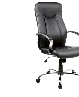Kancelárske stoličky Signal Kancelárska stolička Q-052 čierna