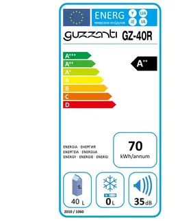 Prenosné chladničky Guzzanti GZ 40R termoelektrický chladiaci box