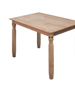 Jedálenské stoly Jedálenský stôl 118x79 CORONA 2 vosk 16116