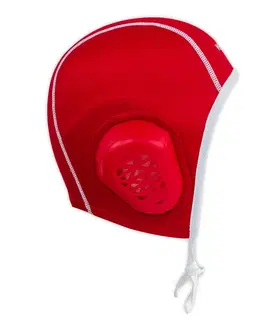 vodné športy Čiapka WP900 na vodné pólo červená